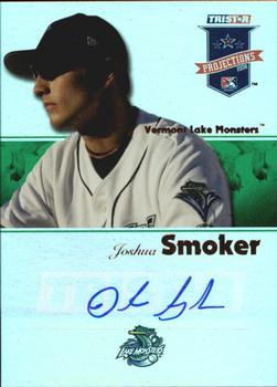 2008 TriStar PROjections - Autographs Reflectives Green #355 Josh Smoker Front