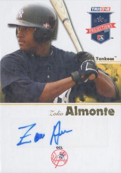 2008 TriStar PROjections - Autographs Yellow #211 Zoilo Almonte Front