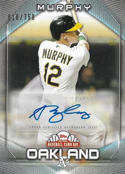 2020 Topps National Baseball Card Day - Autographs #AU-SM Sean Murphy Front