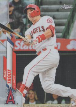 2020 Topps Chrome - Refractor #1 Mike Trout Front