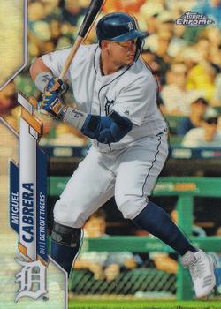 2020 Topps Chrome - Refractor #6 Miguel Cabrera Front