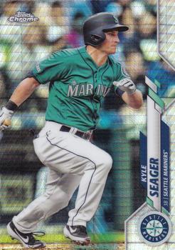 2020 Topps Chrome - Prism Refractor #52 Kyle Seager Front