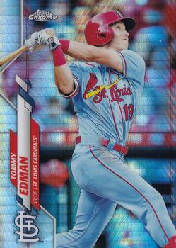 2020 Topps Chrome - Prism Refractor #94 Tommy Edman Front