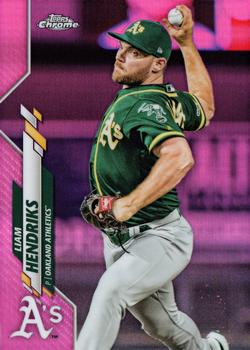 2020 Topps Chrome - Pink Refractor #2 Liam Hendriks Front