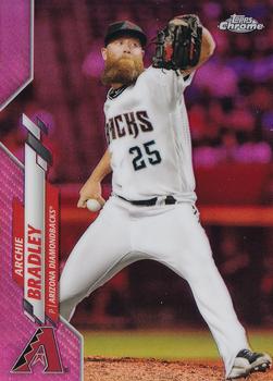 2020 Topps Chrome - Pink Refractor #14 Archie Bradley Front
