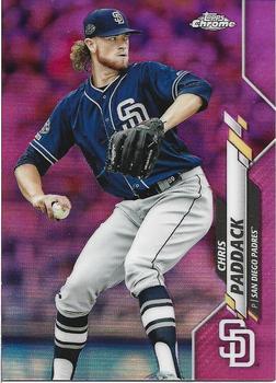 2020 Topps Chrome - Pink Refractor #39 Chris Paddack Front