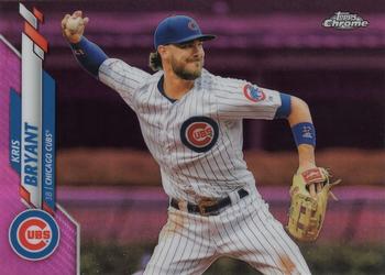 2020 Topps Chrome - Pink Refractor #53 Kris Bryant Front