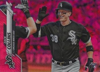 2020 Topps Chrome - Pink Refractor #87 Zack Collins Front
