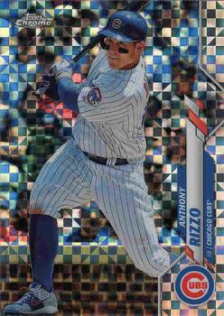 2020 Topps Chrome - X-Fractor Refractor #71 Anthony Rizzo Front