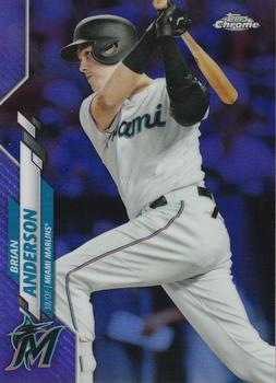 2020 Topps Chrome - Purple Refractor #146 Brian Anderson Front