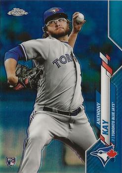 2020 Topps Chrome - Blue Refractor #120 Anthony Kay Front