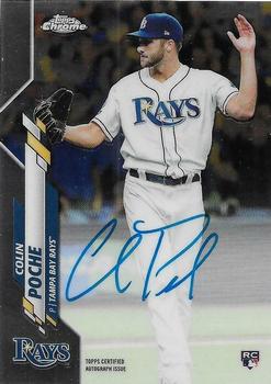 2020 Topps Chrome - Rookie Autographs #RA-CPO Colin Poche Front