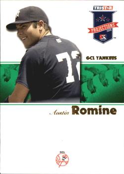 2008 TriStar PROjections - Green #20 Austin Romine Front