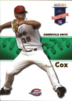 2008 TriStar PROjections - Green #25 Bryce Cox Front