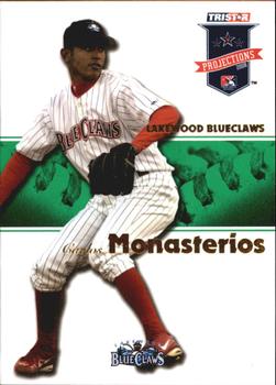 2008 TriStar PROjections - Green #27 Carlos Monasterios Front