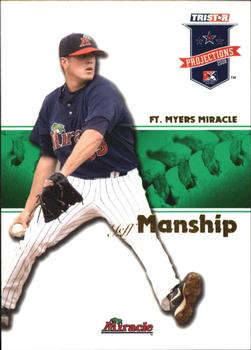 2008 TriStar PROjections - Green #37 Jeff Manship Front