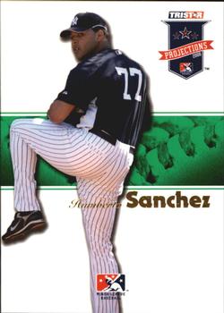 2008 TriStar PROjections - Green #58 Humberto Sanchez Front