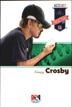2008 TriStar PROjections - Green #74 Casey Crosby Front