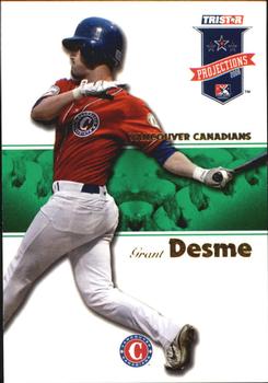 2008 TriStar PROjections - Green #77 Grant Desme Front