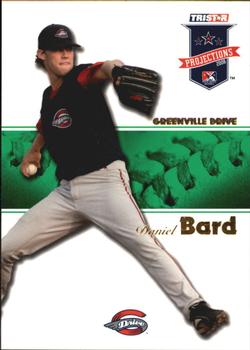 2008 TriStar PROjections - Green #127 Daniel Bard Front