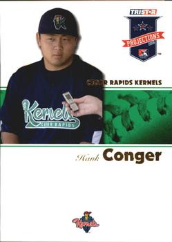 2008 TriStar PROjections - Green #167 Hank Conger Front