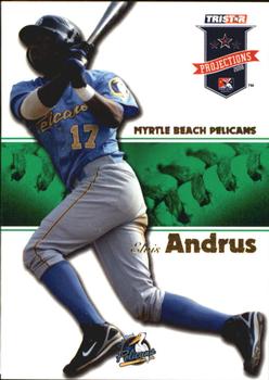 2008 TriStar PROjections - Green #183 Elvis Andrus Front