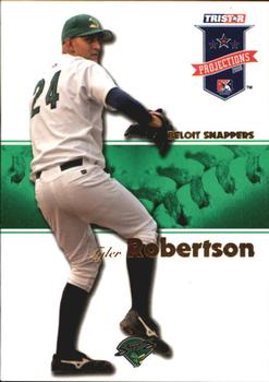 2008 TriStar PROjections - Green #187 Tyler Robertson Front