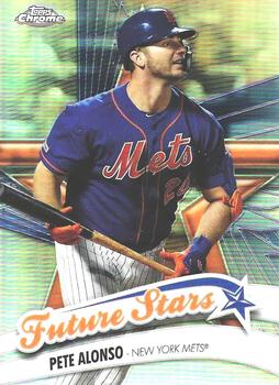 2020 Topps Chrome - Future Stars #FS-1 Pete Alonso Front
