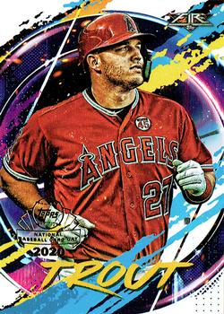 2020 Topps Chrome - Topps Fire NBCD Preview #FP-2 Mike Trout Front