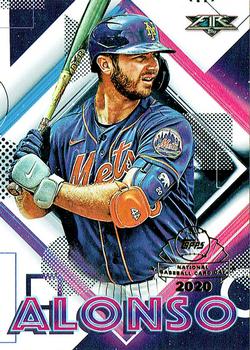 2020 Topps Chrome - Topps Fire NBCD Preview #FP-9 Pete Alonso Front