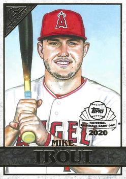2020 Topps Chrome - Topps Gallery NBCD Preview #GP-1 Mike Trout Front