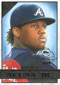 2020 Topps Chrome - Topps Gallery NBCD Preview #GP-2 Ronald Acuña Jr. Front