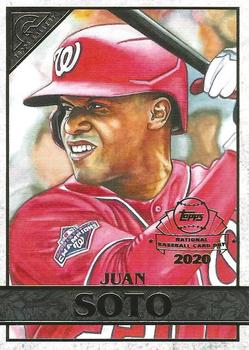 2020 Topps Chrome - Topps Gallery NBCD Preview #GP-7 Juan Soto Front