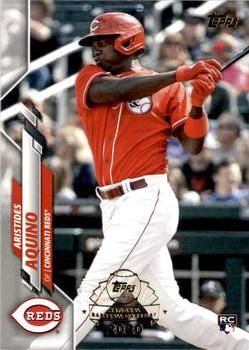 2020 Topps Chrome - Topps Update NBCD Preview #UP-8 Aristides Aquino Front