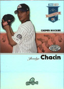 2008 TriStar PROjections - Reflectives #71 Jhoulys Chacin Front