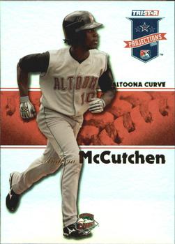 2008 TriStar PROjections - Reflectives #132 Andrew McCutchen Front
