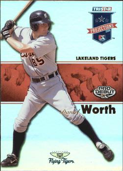 2008 TriStar PROjections - Reflectives #161 Danny Worth Front