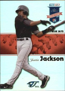 2008 TriStar PROjections - Reflectives #162 Justin Jackson Front