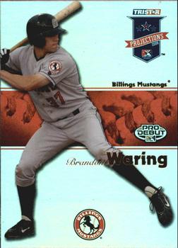2008 TriStar PROjections - Reflectives #257 Brandon Waring Front