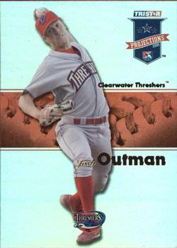 2008 TriStar PROjections - Reflectives #375 Josh Outman Front