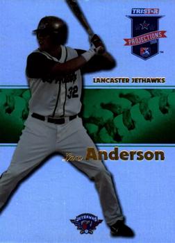 2008 TriStar PROjections - Reflectives Green #18 Lars Anderson Front