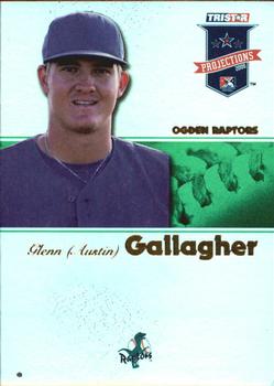 2008 TriStar PROjections - Reflectives Green #97 Austin Gallagher Front