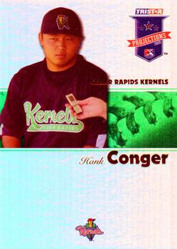 2008 TriStar PROjections - Reflectives Green #167 Hank Conger Front