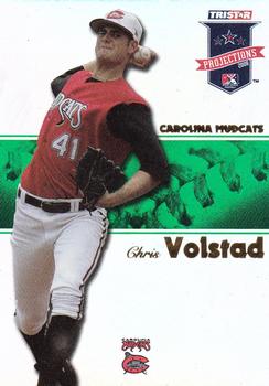 2008 TriStar PROjections - Reflectives Green #195 Chris Volstad Front