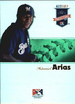 2008 TriStar PROjections - Reflectives Green #268 Hitaniel Arias Front