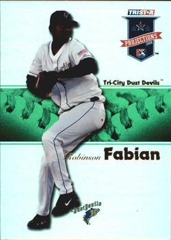2008 TriStar PROjections - Reflectives Green #288 Robinson Fabian Front