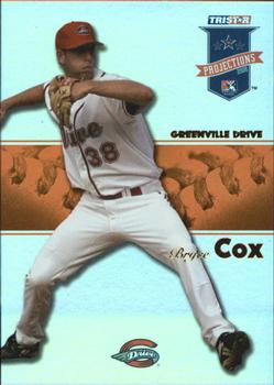2008 TriStar PROjections - Reflectives Orange #25 Bryce Cox Front