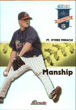 2008 TriStar PROjections - Reflectives Yellow #37 Jeff Manship Front