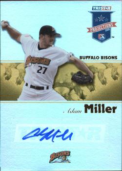 2008 TriStar PROjections - Reflectives Yellow #99 Adam Miller Front