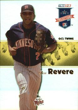 2008 TriStar PROjections - Reflectives Yellow #110 Ben Revere Front